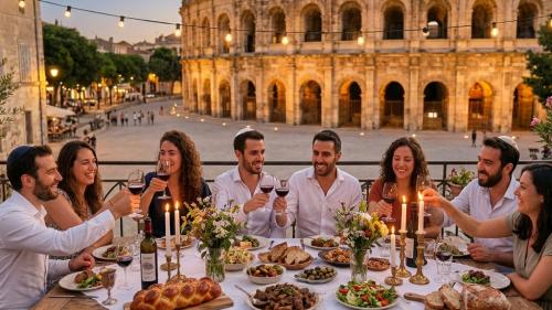 🏛️ Nîmes : The Shabbat Arena – The Crazy Shabbat !!!